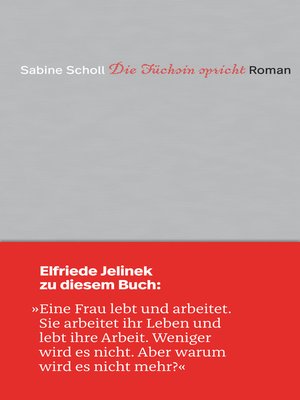 cover image of Die Füchsin spricht